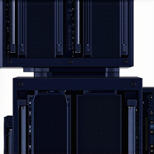 Modern high-performance workstation with liquid cooling and NVMe SSDs