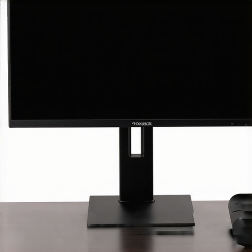 Professional Monitor Setup for Creatives A professional-grade monitor calibrated for color accuracy with ergonomic stand