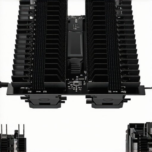 A workstation with advanced cooling system featuring graphene heatsinks and dual radiators