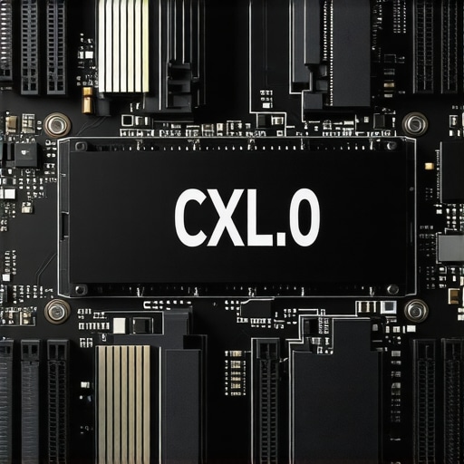 High-speed CXL 9.0 SSDs installed in a workstation with cooling solutions