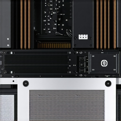 High-end AI workstation with custom liquid cooling system, radiators, and thermal monitoring