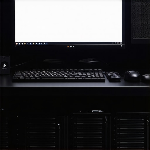 A professional workstation setup with cooling, calibration, and storage tools arranged for long-term reliability.