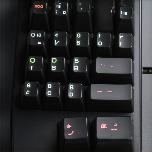 Close-up of a mechanical keyboard designed for comfort and durability.