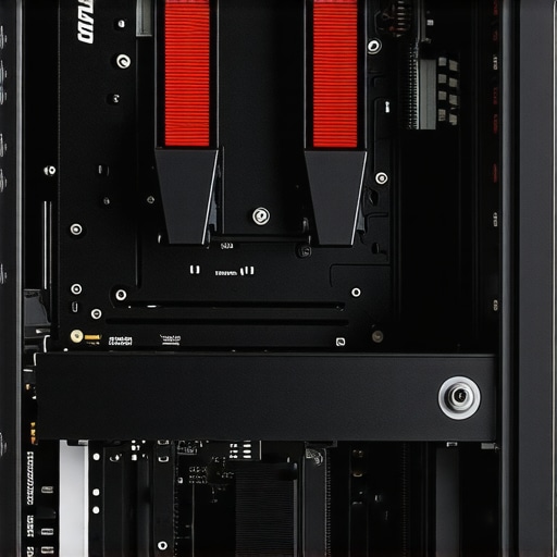 A technician performing maintenance on a workstation's cooling system and SSDs.