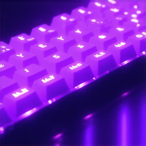 A detailed view of a mechanical keyboard highlighting switches and keycaps.