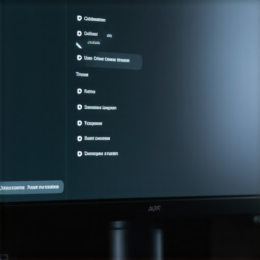 A detailed image showing monitor response time settings for calibration.