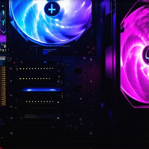 PC airflow and cooling setup
