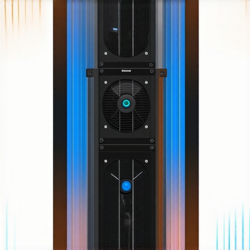 A detailed diagram illustrating optimal airflow within a workstation case, highlighting intake and exhaust fans for cooling efficiency