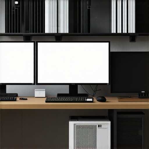 Optimized Creative Workspace A modern workstation with cooling and storage for long-term performance.
