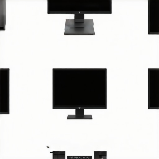 Diagram of a workstation's hardware components optimized for high productivity