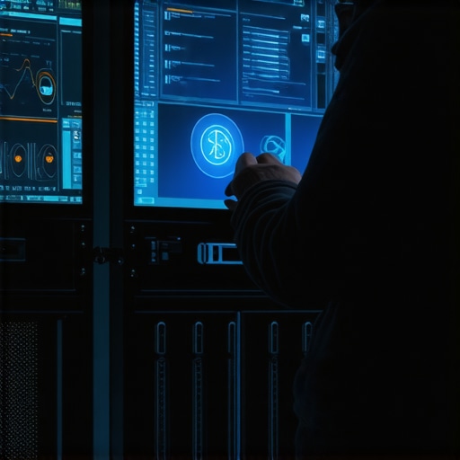 Technician using diagnostic tools on a high-performance workstation to ensure optimal performance and longevity.