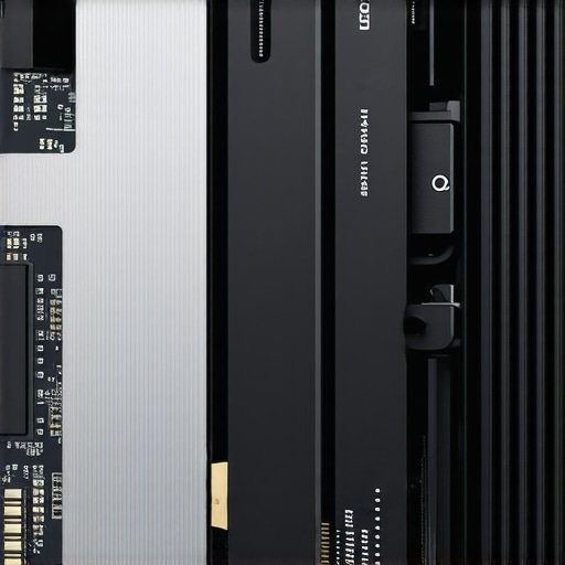 External NVMe SSD with heat sink and cooling fan demonstrating thermal management