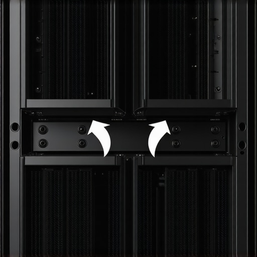 Radiator placement options in a custom PC case Diagram illustrating front and top radiator mounting with airflow directions