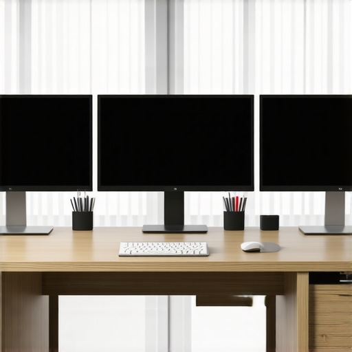 The Best Way to Organize Your Desk for Triple-Monitor Setups