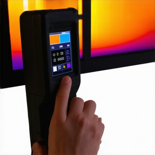 Thermal Management Tools for Workstations A thermal camera inspecting a workstation's heat distribution to identify cooling issues.