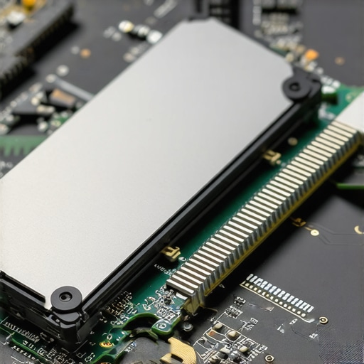 Thermal Management for SSDs SSD with heatsink and thermal pads during stress testing.