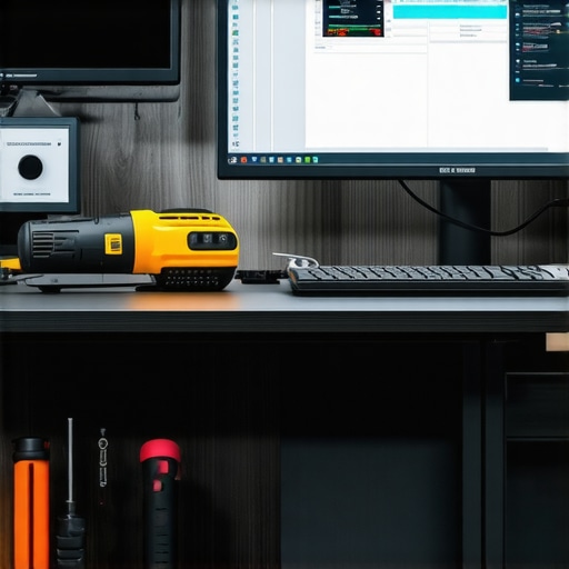 Tools and Maintenance for a Reliable PC A technician demonstrating cleaning and maintaining a high-performance workstation.