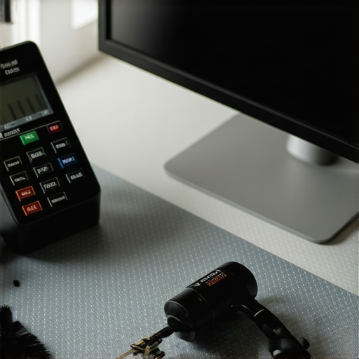 Essential Maintenance Tools for Workstation Longevity Professional tools for cleaning and calibrating a workstation PC and monitor