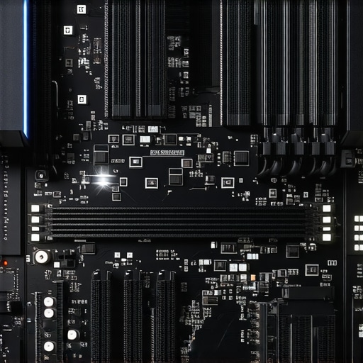 Professional workstation PC interior showing proper AIO mounting and NVMe storage for maximum performance.