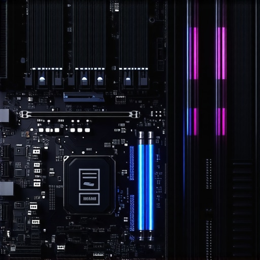 Professional Workstation Maintenance and Cooling Setup Inside a well-maintained professional workstation showing clean components and liquid cooling loop.