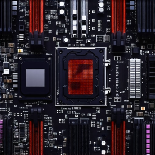 Thermal hotspots on a liquid cooled motherboard A heat map showing VRM and SSD temperatures on a workstation motherboard with a liquid cooler.