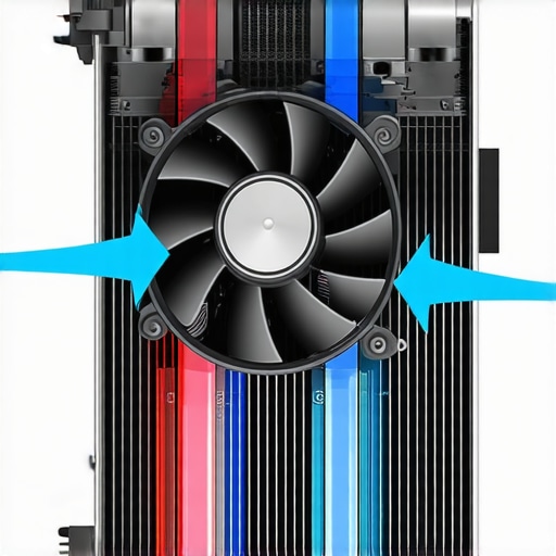 Airflow Bypass vs Focused Static Pressure Diagram illustrating how a shroud forces air through radiator fins to prevent thermal leakage
