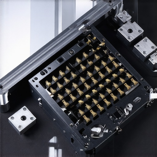 Building a Heavy Mechanical Keyboard for Professional Stability Close-up of a premium aluminum mechanical keyboard case assembly