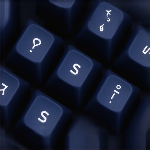 Close-up of matte Cherry profile PBT keycaps showing their textured surface and ergonomic design.