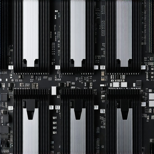 Detailed view of professional motherboard VRMs and SSD cooling solutions.