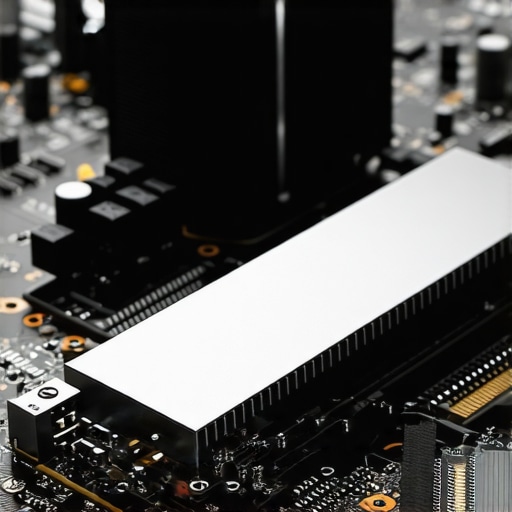 High Performance NVMe Cooling Solution An NVMe SSD with an active cooling heatsink to prevent thermal throttling.