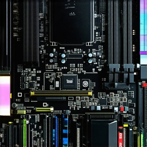 High-Performance Professional Air Cooled Workstation A close-up of a professional workstation interior featuring a robust air cooler and multiple NVMe drives with heatsinks for sustained performance.