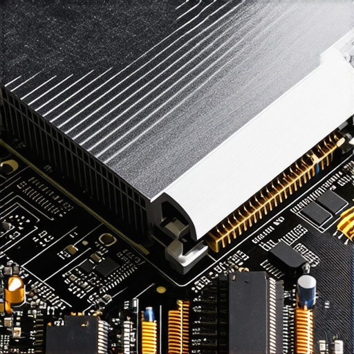 High performance SSD cooling with aluminum heatsink Dedicated NVMe heatsink on a workstation motherboard