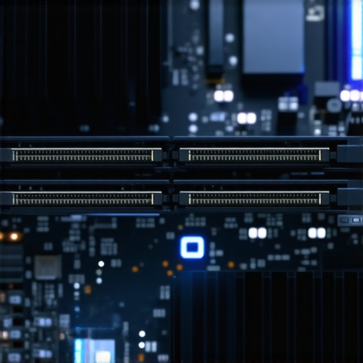Identifying High-Performance M.2 Slots A professional workstation motherboard with multiple NVMe storage slots.