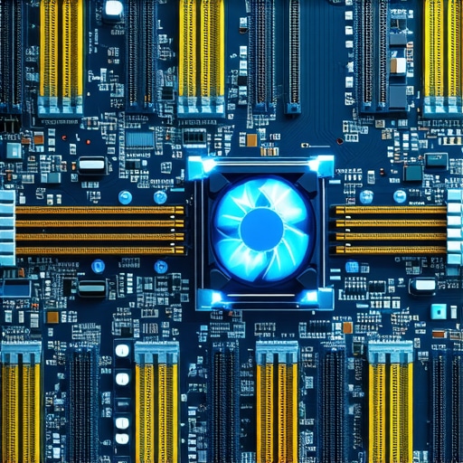 Installing ECC RAM for Maximum System Stability Professional workstation motherboard with ECC RAM and high-end cooling components.