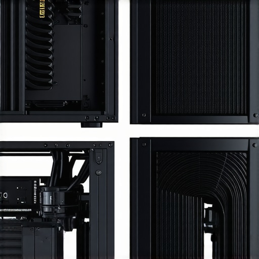 Liquid Cooling vs Air Cooling Comparison Diagram comparing a high-end dual-tower air cooler with a liquid AIO cooler for a professional workstation PC.