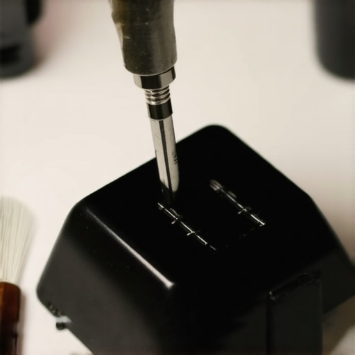 Lubricating Mechanical Keyboard Switches for Quiet Typing A close-up shot showing how to open and lube a mechanical switch to make it quiet.