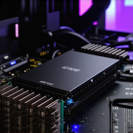 Maintaining Workstation SSD Cooling and Hardware Professional NVMe SSD maintenance and cooling setup