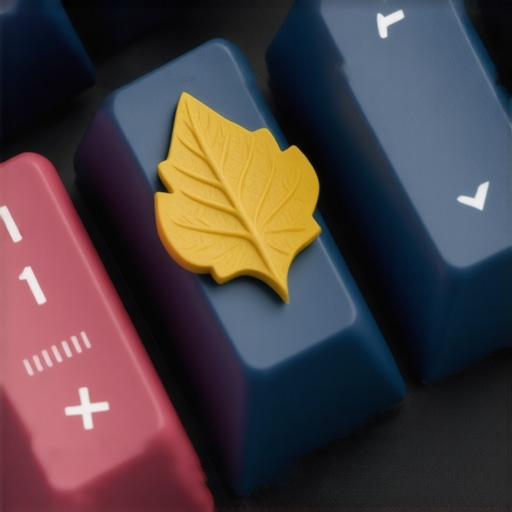 A close up of a tactile mechanical keyboard switch being pressed for precision typing.