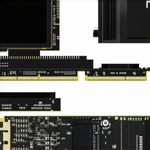 Modern Workstation Thermal Management A close up of a professional PC interior showing cooling components and storage