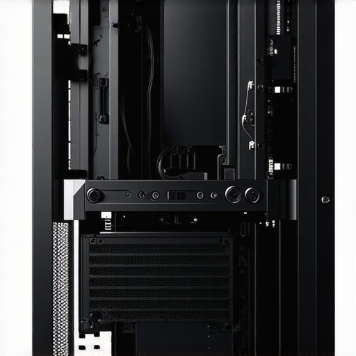 A professional workstation build showing a high-performance air cooler and mesh front panel for maximum thermal efficiency.