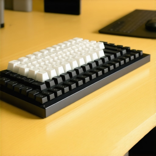 Optimizing Mechanical Keyboard Internals for Workstation Stability Close-up of a mechanical keyboard disassembly showing aluminum case and foam for noise reduction.