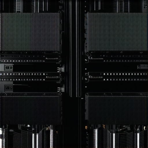 Optimizing Workstation Internals for High-Resolution Photography Workflows Close-up of a professional workstation PC interior with optimized cooling for storage drives.