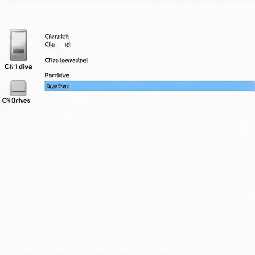 Partitioning a workstation SSD for scratch disk use Windows Disk Management screen showing a dedicated scratch partition on an NVMe SSD.