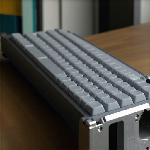 Premium Aluminum Keyboard Chassis Solid CNC-machined 6063 aluminum keyboard case for workstation stability and acoustics.