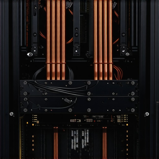 Professional Air Cooled Workstation Interior A high-end workstation featuring a large air cooler for maximum reliability and uptime.