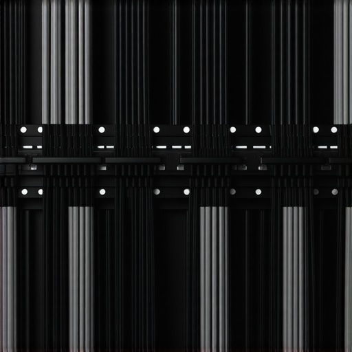 Professional Cable Management Techniques Neatly organized power cables in a high-end workstation PC case