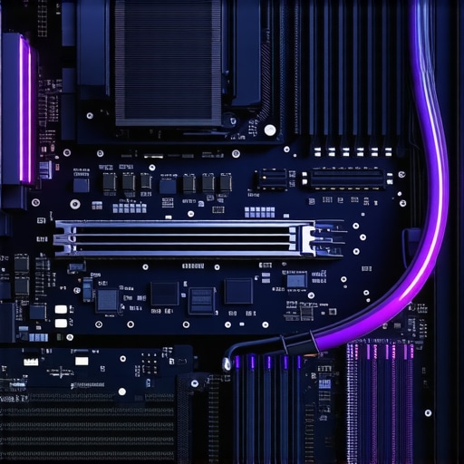 Professional Liquid Cooling System Nuance Inside of a workstation showing the relationship between radiator placement and GPU airflow.