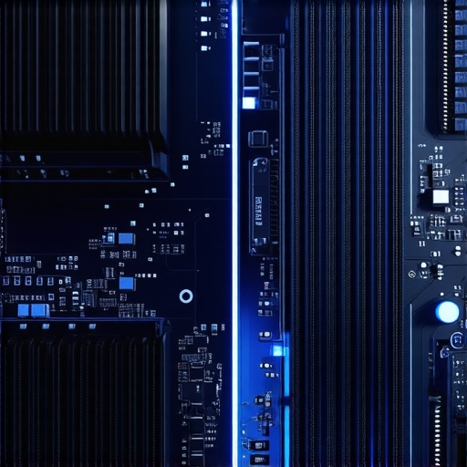Professional NVMe SSD Thermal Management High-end Gen 5 SSD with advanced heatsink for workstation cooling.