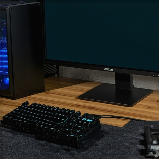 Professional Workstation Maintenance and Calibration Tools A clean workstation setup focusing on hardware maintenance and monitor calibration tools.