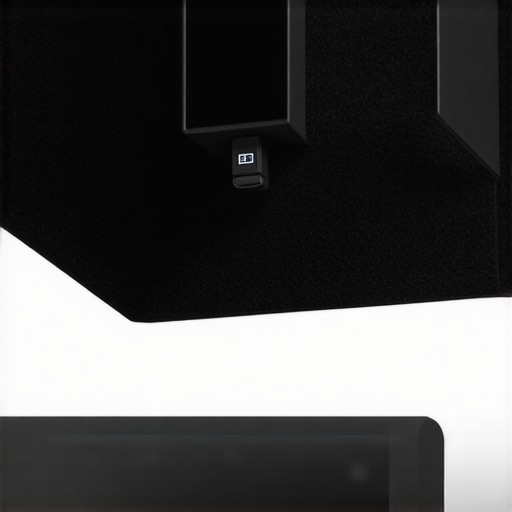 Professional monitor hood with light-absorbing flocking Close-up of the interior velvet lining of a monitor hood and a calibration tool.